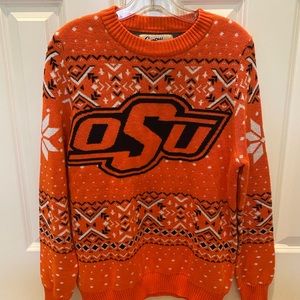 Campus Specialties OSU sweater size M. football. ugly sweater party. EUC!